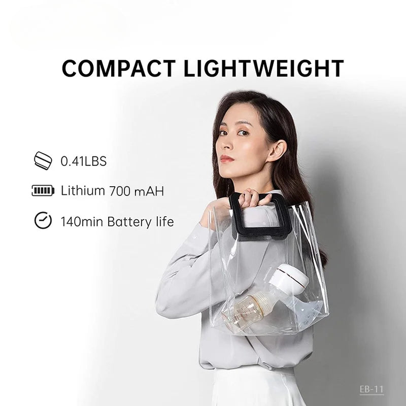 Intelligent Electric Breast Pump - High Suction, Comfortable, Silent, Painless for Postpartum Use