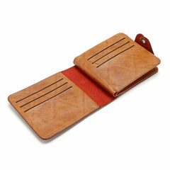 PU Leather Portable Purse 9 Card Holders Wallet For Women Men Unisex