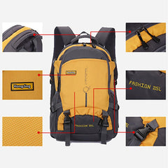 Men Women Large Capacity Light Weight Backpack Travel Sports Camping Bag