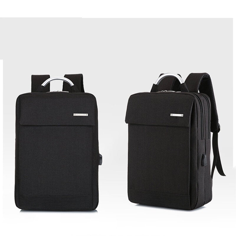 Men Casual Business Large Capacity Multifunctional Backpack With USB Charging Port