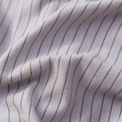 Mens Fashion Striped Modal Low Waist U Convex Pouch Brief Underwear