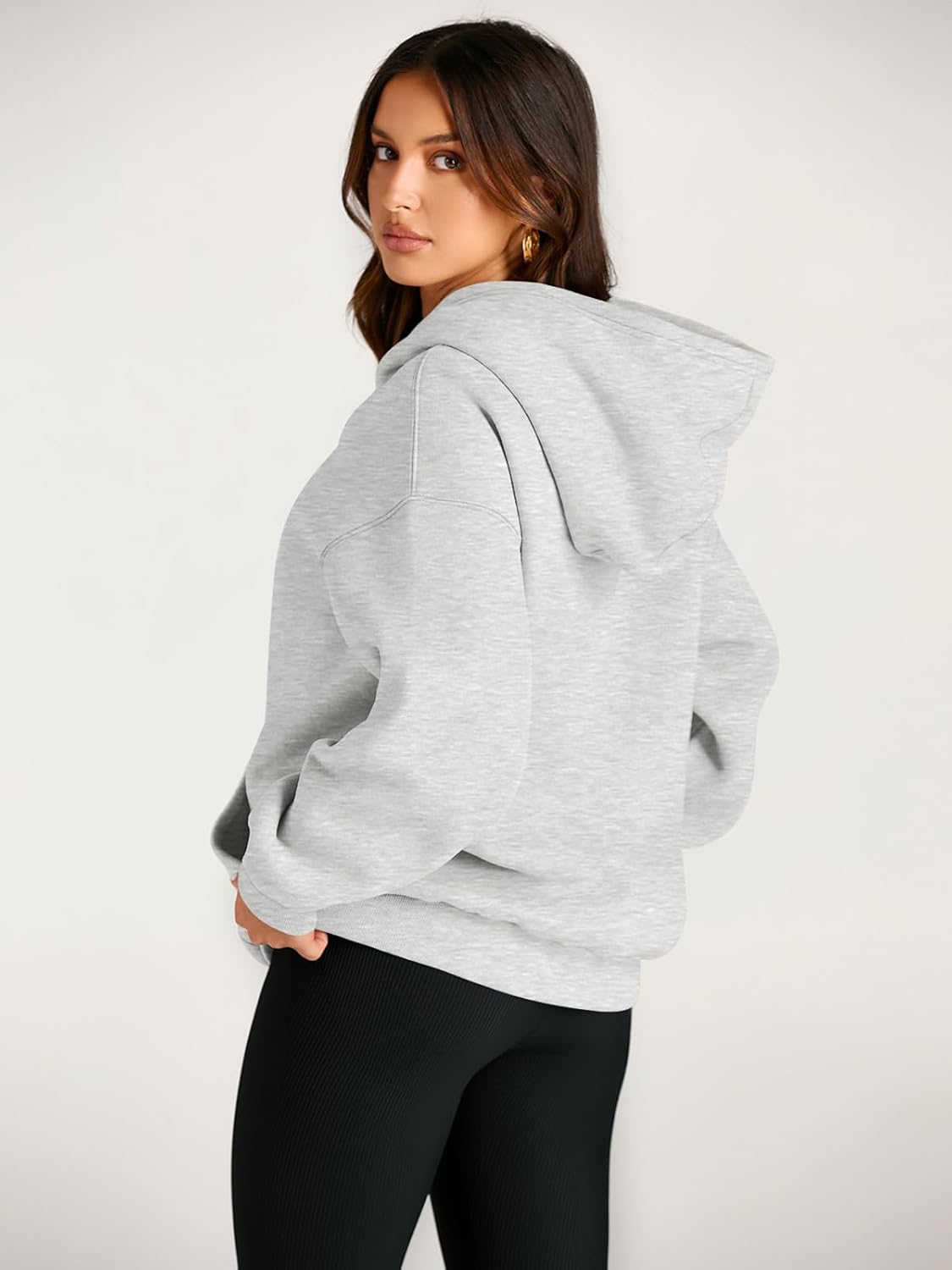 Womens Oversized Hoodies Fleece Sweatshirts Long Sleeve Sweaters Pullover Fall Outfits