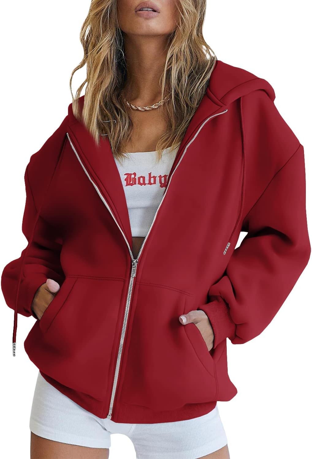 Women’s Teddy Coat – Warm & Cozy Winter Outerwear with Hood & Pockets