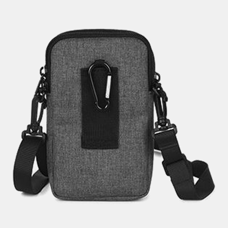 Men Women Waterproof Messenger Shoulder Bag Waist Storage Handbag Mobile Phone Packs Sports Wallet