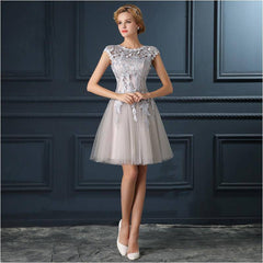 Elegant A-Line Red Evening Gown Prom Dress - Sheseelady