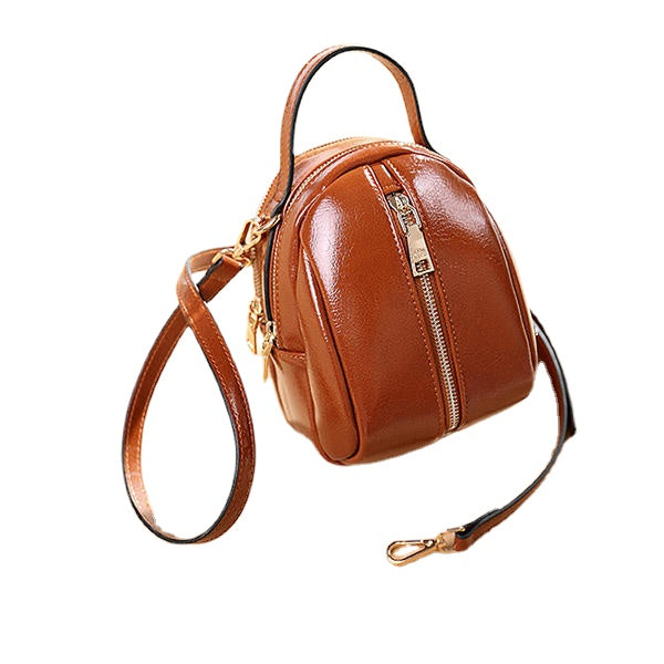 Women Faux Leather Wild Crossbody Bag Fashion Shell Bag Shoulder Bag Handbag