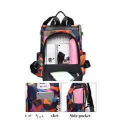 Women Back To School Anti-Theft Nylon Backpack Girls Bag Backpack Travel Bags