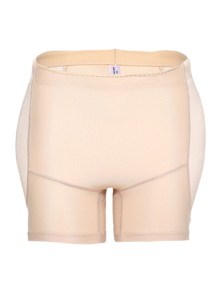 Women Seamless Plump Crotch Hip Lift Enhancing Padded Bum Panty Shapewear