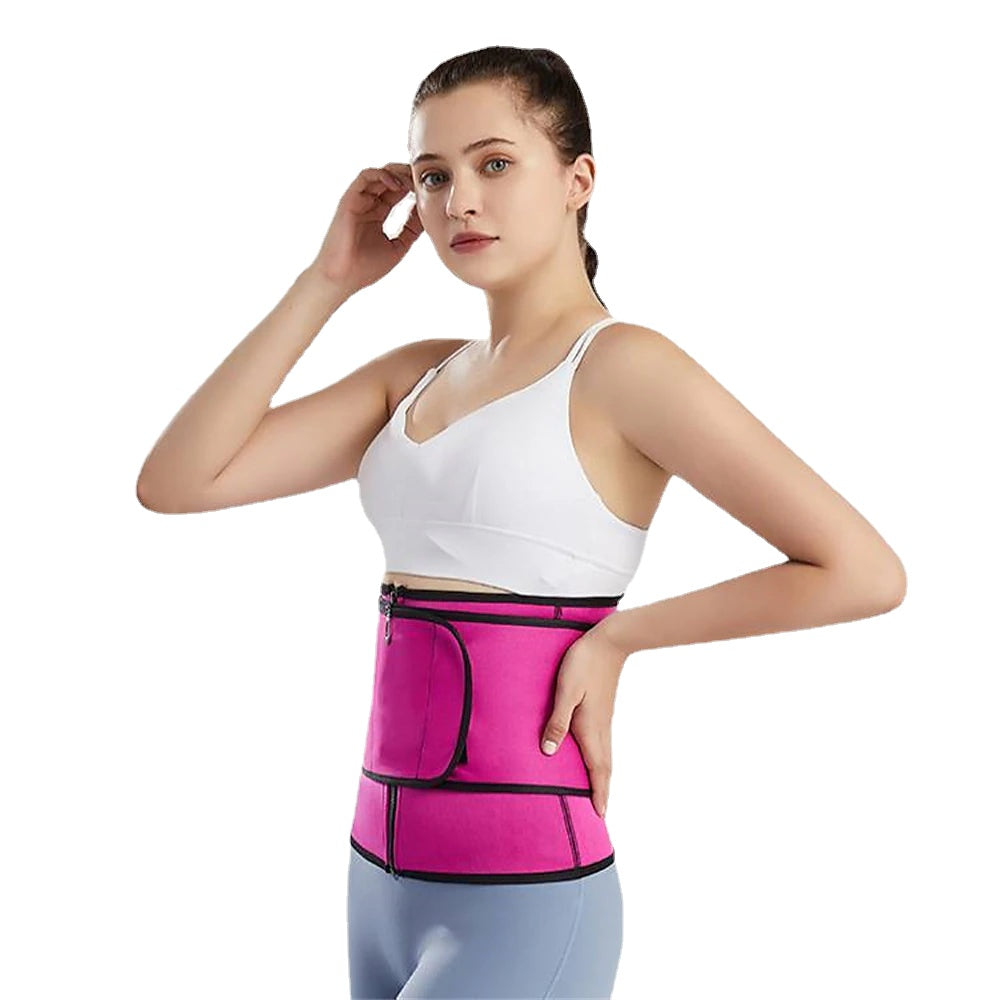 Adjustable Belly Waist Belt Fitness Sports Waist Belt Velcro Corset Artifact Cross-border Direct Sales