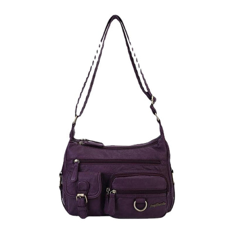 Women Waterproof Multi-pocket Handbag Crossbody Bag Shoulder Bag