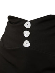 Plus Size Black Wide Leg Pants