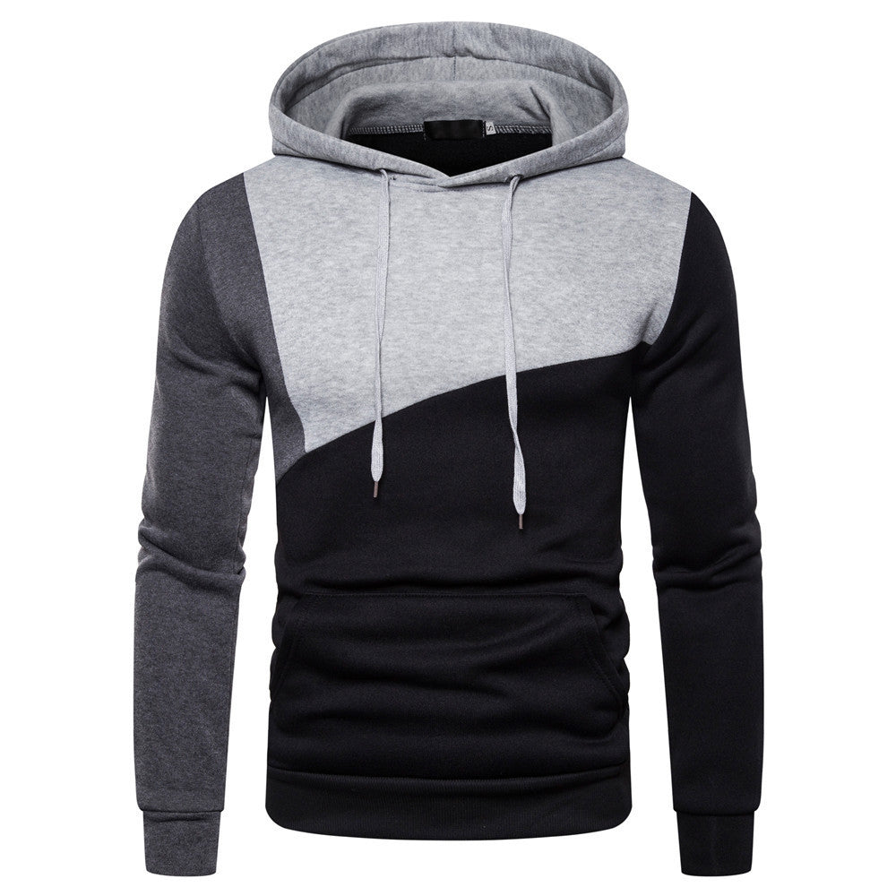 Casual Sports Design Spring And Autumn Winter Long-sleeved Cardigan Hooded Men's Hoodie