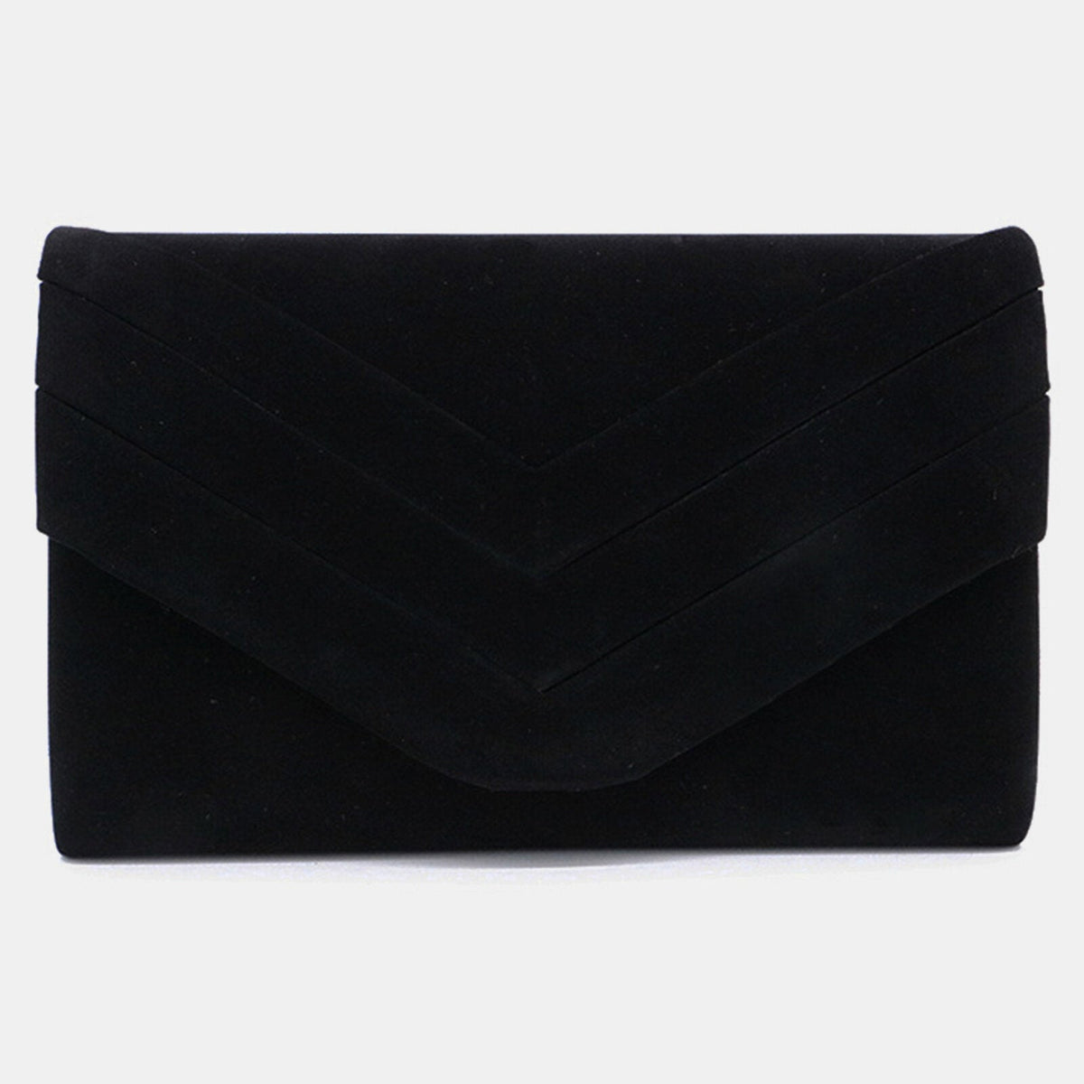 Women Dacron Fabric Elegant Fluffy Clutch Bag Magnetic Closure Casual Square