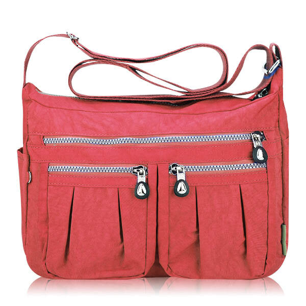Women Nylon Light Weight Bag Casual Outdooor Waterproof Shoulder Bag Crossbody Bag