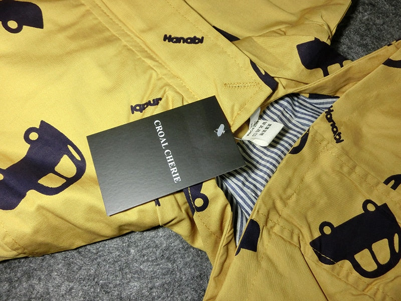 Cute Kids Outerwear Coats Print For Boys&Girls - Sheseelady