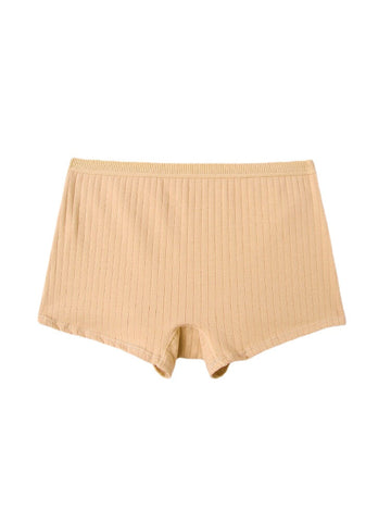 Women Threaded Cotton Breathable Antibacterial Low Waist Panty