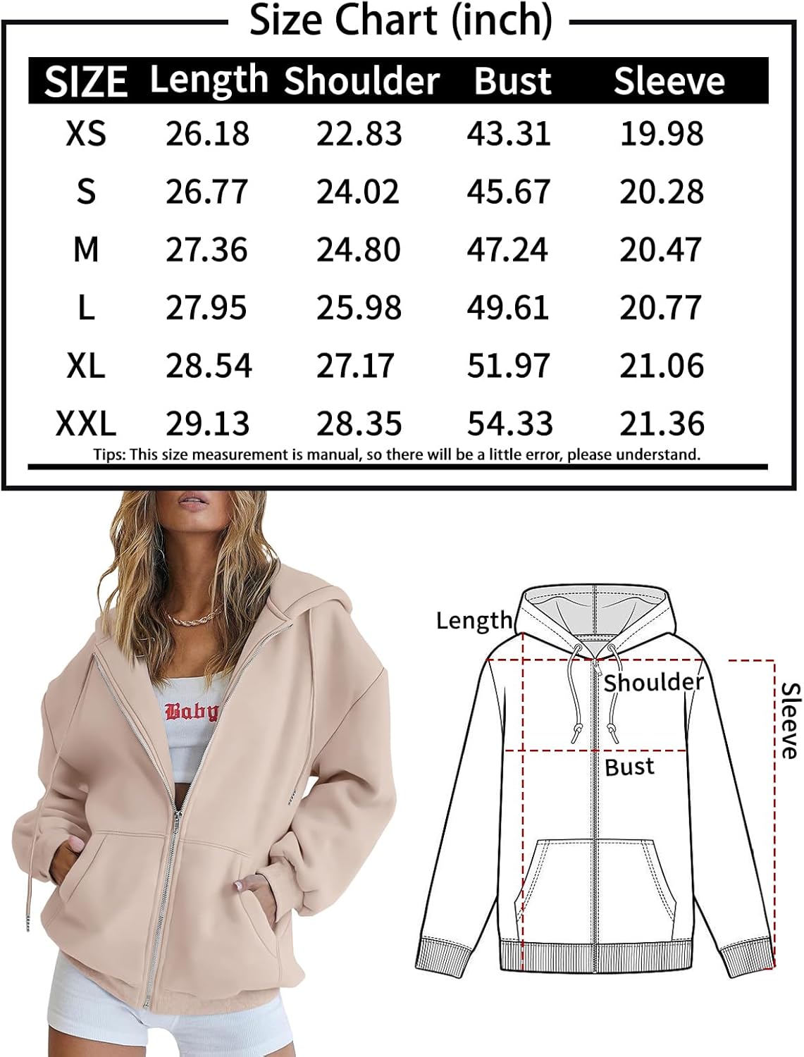 Women’s Teddy Coat – Warm & Cozy Winter Outerwear with Hood & Pockets – Casual, Stylish, Micro-Elastic Fleece Jacket for Cold Weather – Perfect for Street, Vacation, Weekend Wear