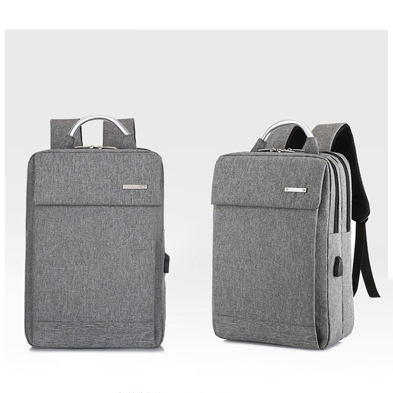 Men Casual Business Large Capacity Multifunctional Backpack With USB Charging Port