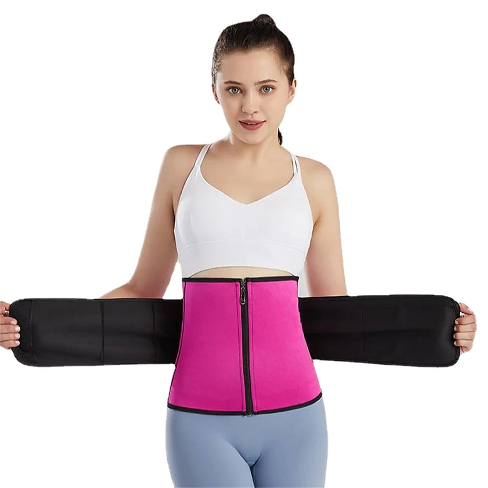 Adjustable Belly Waist Belt Fitness Sports Waist Belt Velcro Corset Artifact Cross-border Direct Sales