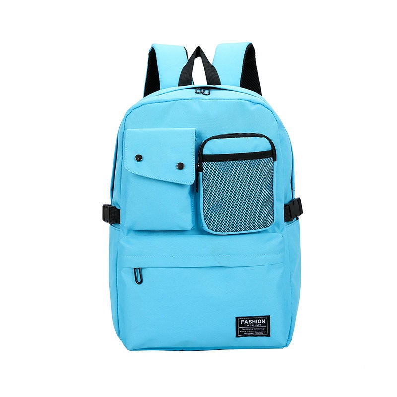 Outdoor Canvas Casual Large Capacity Backpack Tavel Bag For Men And Women