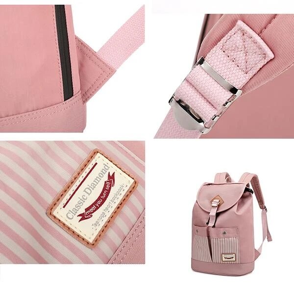 Women Large Capacity Anti-theft Backpack School Bag Travel