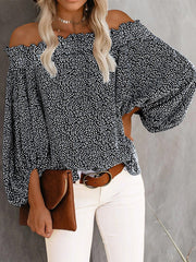 Women Strapless Solid European Fashion Holiday Vacation Cozy Shirt