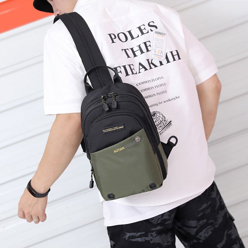 Men Multifunctional Backpack Waterproof Multi-carry Crossbody Bag Backpack