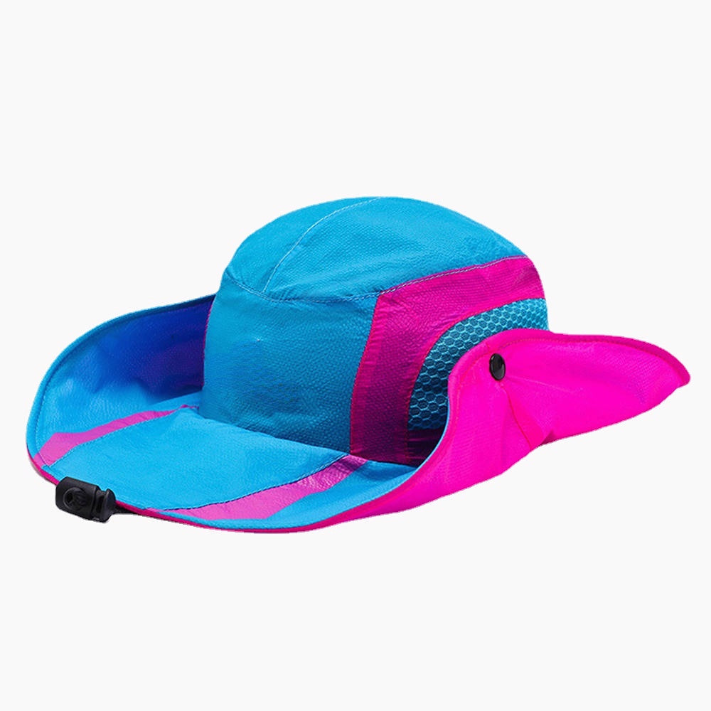 Men Woman Quick-drying Fisherman Hat Foldable Visor Hat With Embroidery Bucket Hat