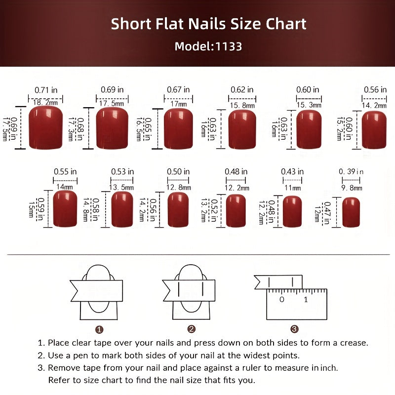 Extra Short French Gradient Fake Nails: Quick & Easy Press-On Manicure