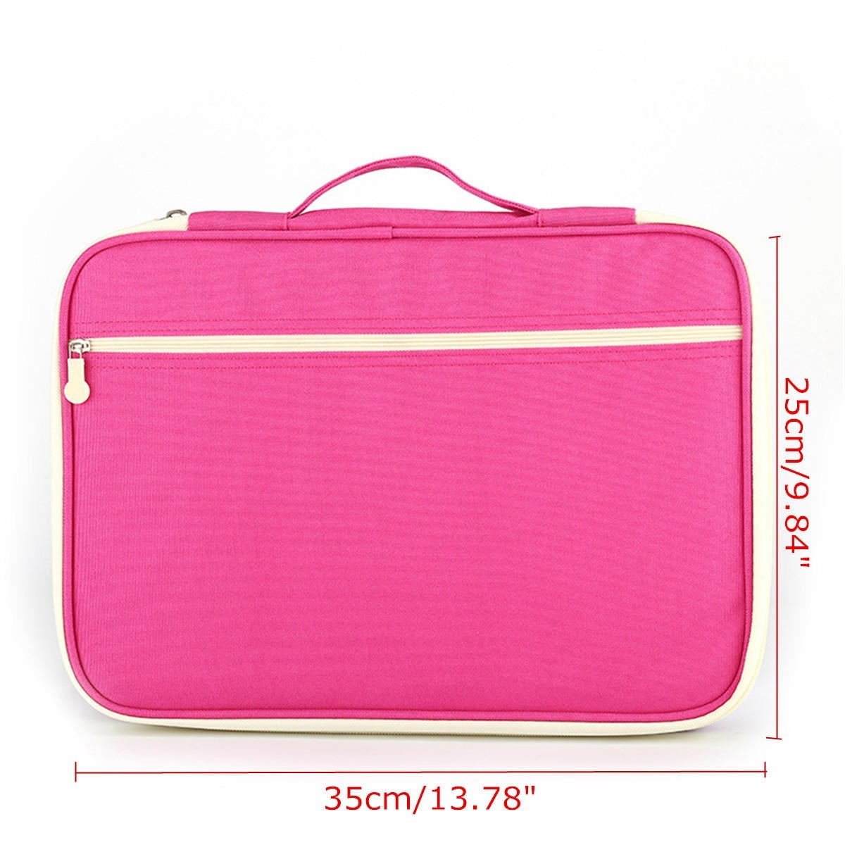 Multifunction Large Capacity Zipper Package Tablet Computer Bag School Office Supplies