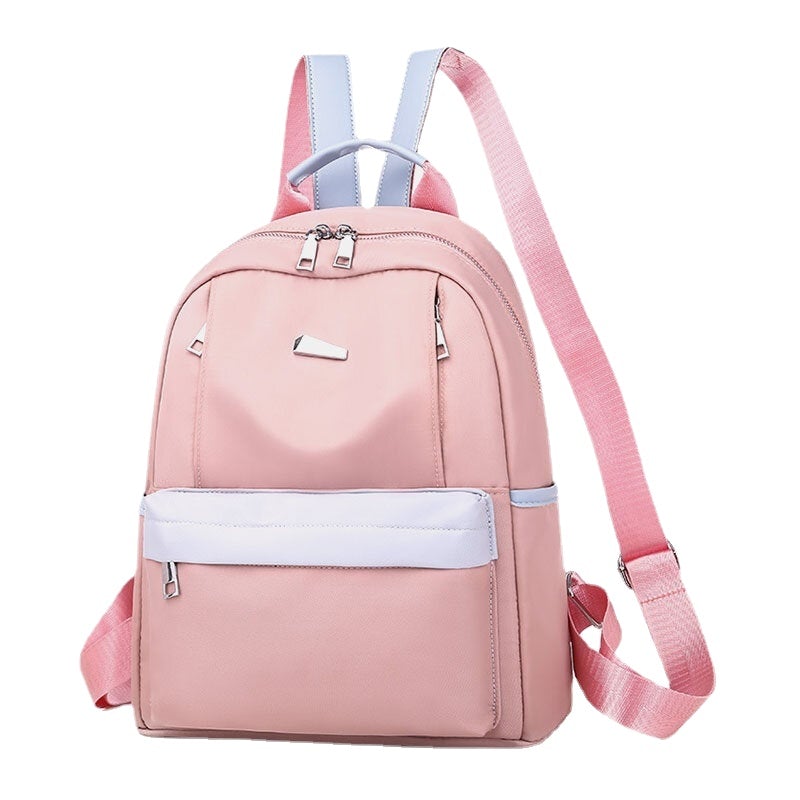 Women Patchwork School Bag Laptop Backpack Rucksack Daypack