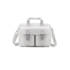 Men's Oxford Crossbody Shoulder Bag with Double Front Pockets, Large Capacity, Casual Laptop Bag