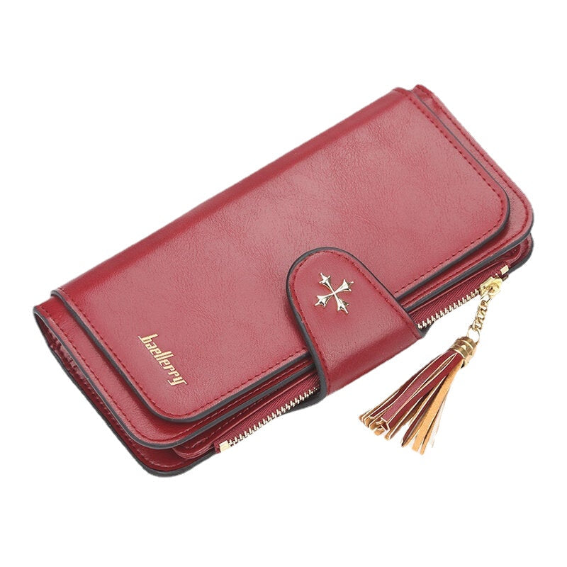 Multi-slots Long Wallet Card Phone Holder Purse For Women