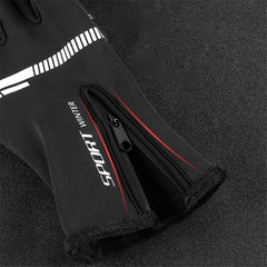 Touch Screen Gloves Skidproof Windproof Waterproof Full Finger Winter Bike Gloves Outdoor Cycling Motorcycle Gloves