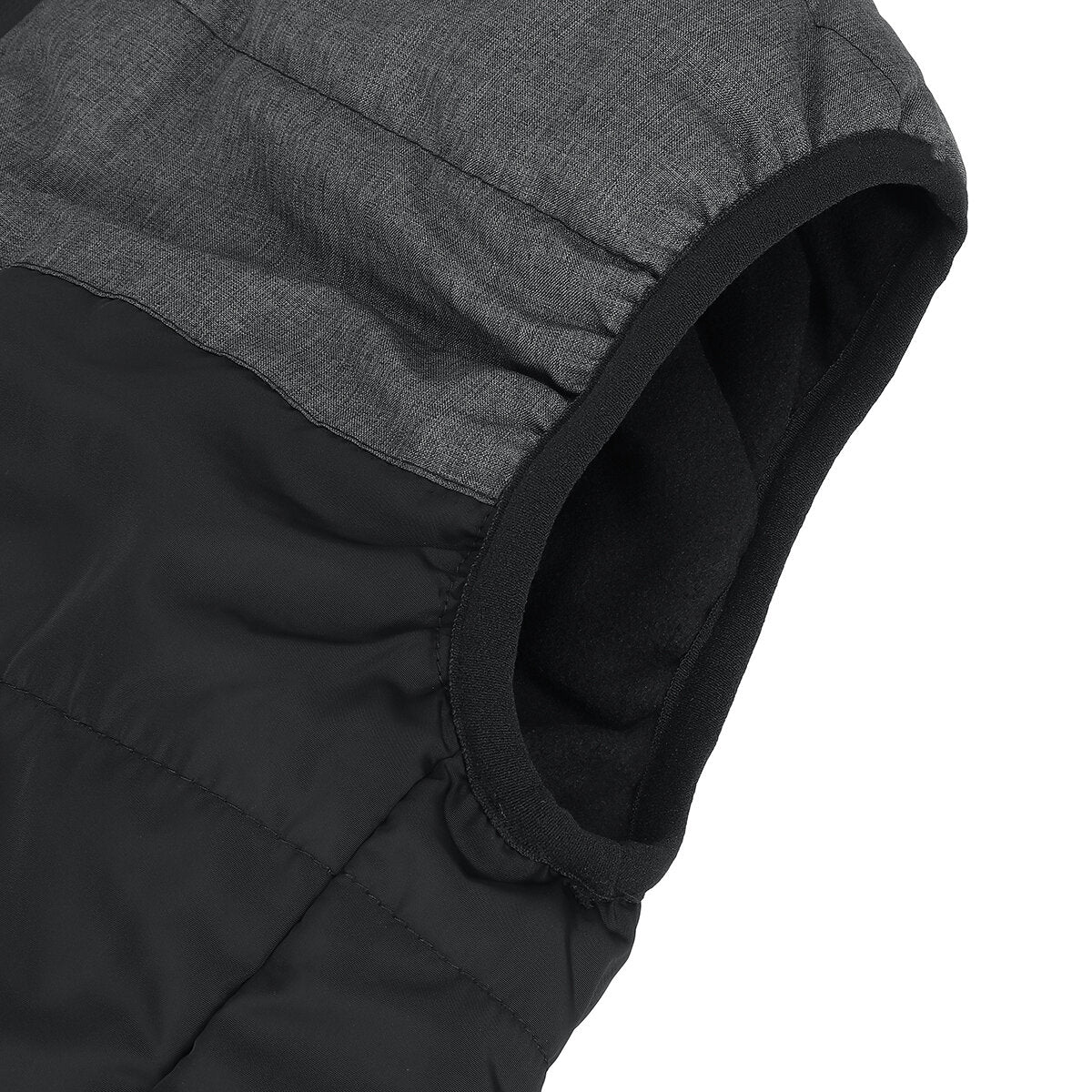 Men's Lightweight Heated Vest - Four Zone Electric Heating, Windproof, Winter Warmth