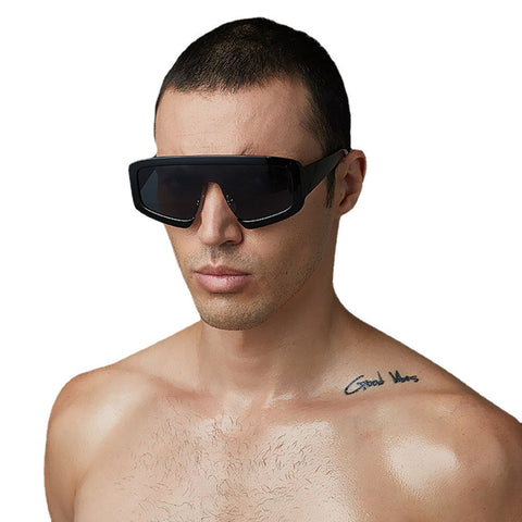 Unisex Casual Creative Dashing Full Frame Comfortable Nose Seat UV Protection Sunglasses