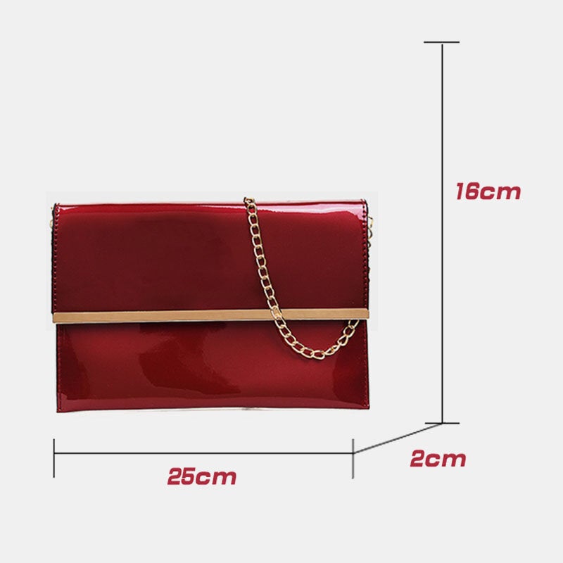 Women 3PCS PU Leather Multi-piece Leather Solid Color Ladies Handbag Clutch Crossbody Bag