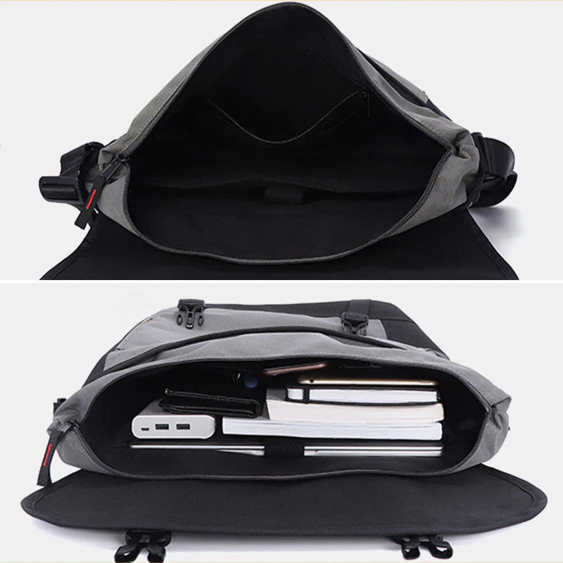 Men's Large Capacity Oxford Crossbody Shoulder Travel Bag