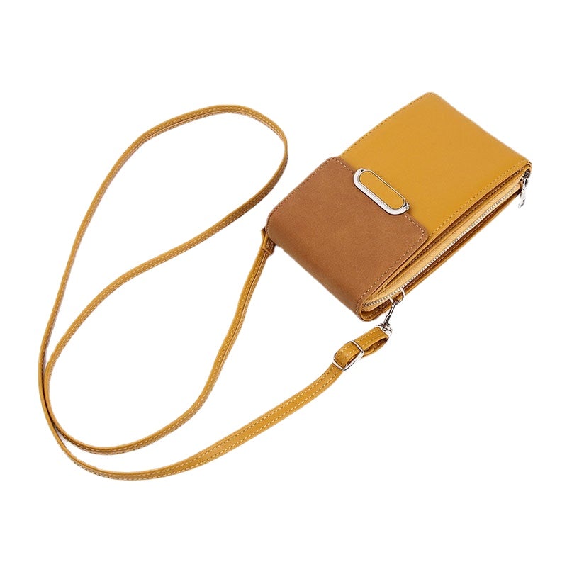 Women PU Leather Multi-carry Fashion Casual Phone Cross Body Bag