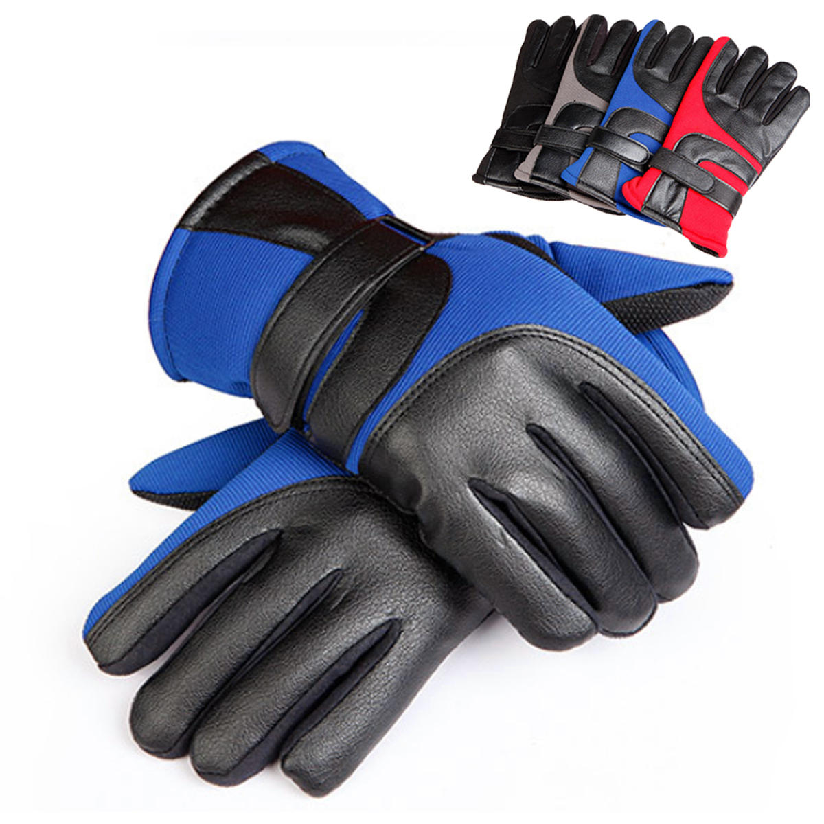 Winter Warm Unisex Touch-Screen Thermal Lined Full-finger Gloves For Smart Phones Tablets