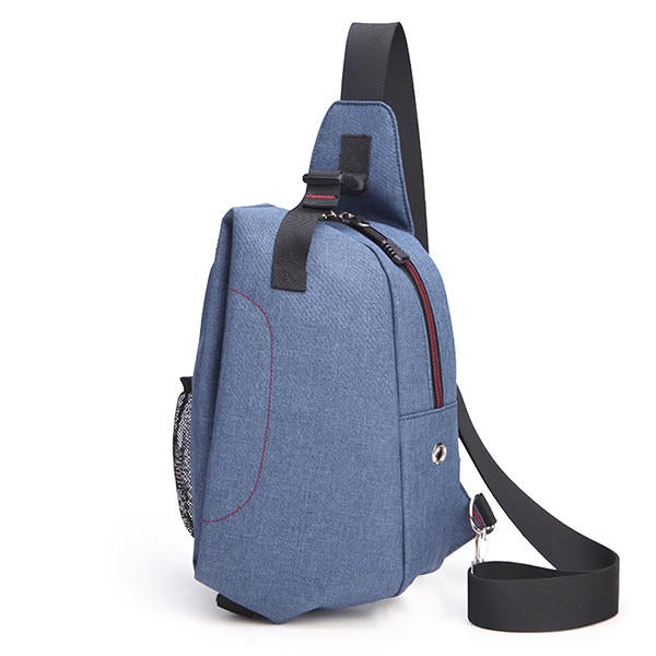 Men Canvas Casual Outdoor Sport Multi-functional Shoulder Crossbody Bag