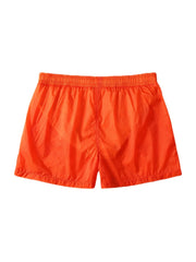 Men Solid Color Sports Quick Dry Breathable Drawstring Elastic Waist Home Loose Shorts