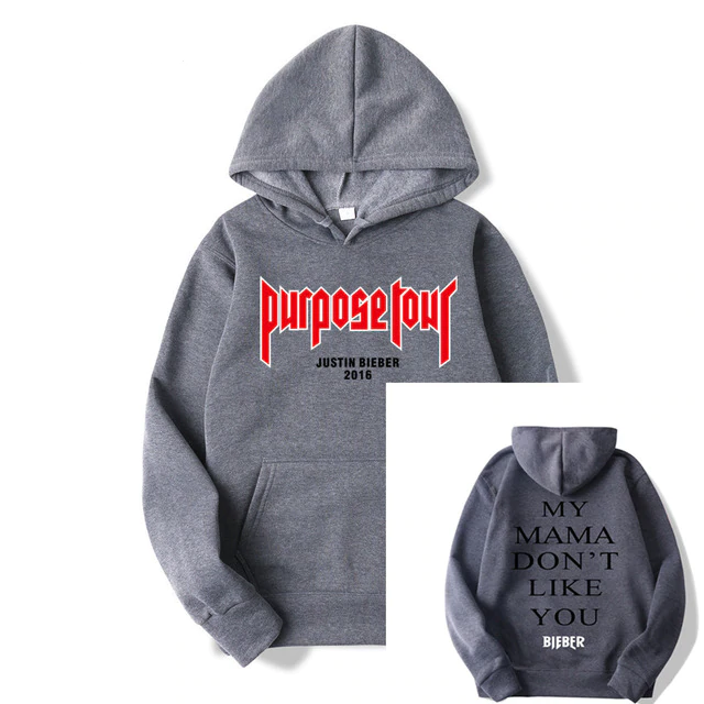 Justin Bieber Poster Hip Hop Sweat Homme Hoodie