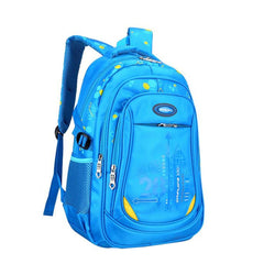 Nylon Large Waterproof Backpack Children School Bag For Middle Primary School Student