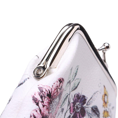 Women Girls Owl Butterfly Floral Mini Wallet Card Handbag Bag