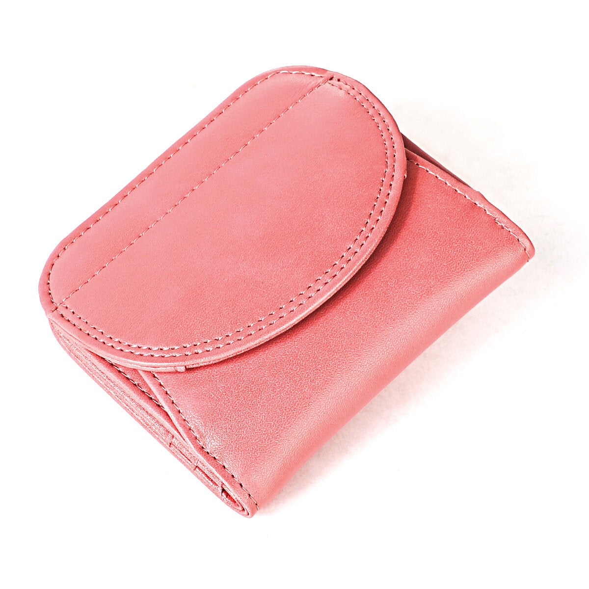 Women Genuine Leather RFID Blocking Wallet Coin Bag Protective Wallet