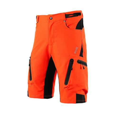 Men's Cycling MTB Shorts Bike Baggy Shorts Breathable Quick Dry Waterproof Zipper Sports Pants