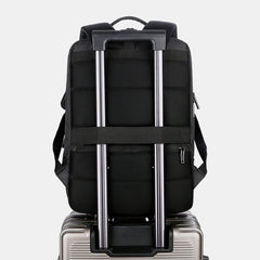 Men Large Capacity Waterproof USB Charging 15.6 Inch Laptop Bag Business Outdoor Backpack