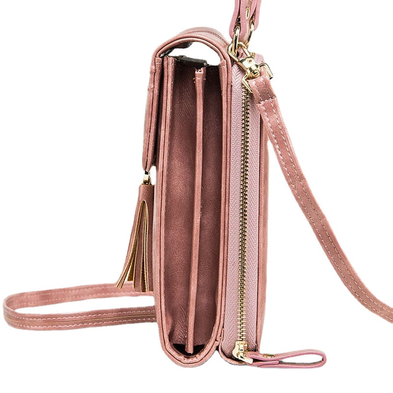 Women Fashion Tassel Shoulder Bag Shoulder Bag Phone Bag