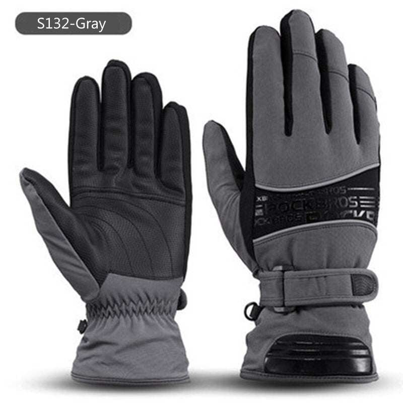 Ski Gloves Waterproof Warm Snowboarding Snowmobile Gloves Sport Outdoor Cycling Gloves